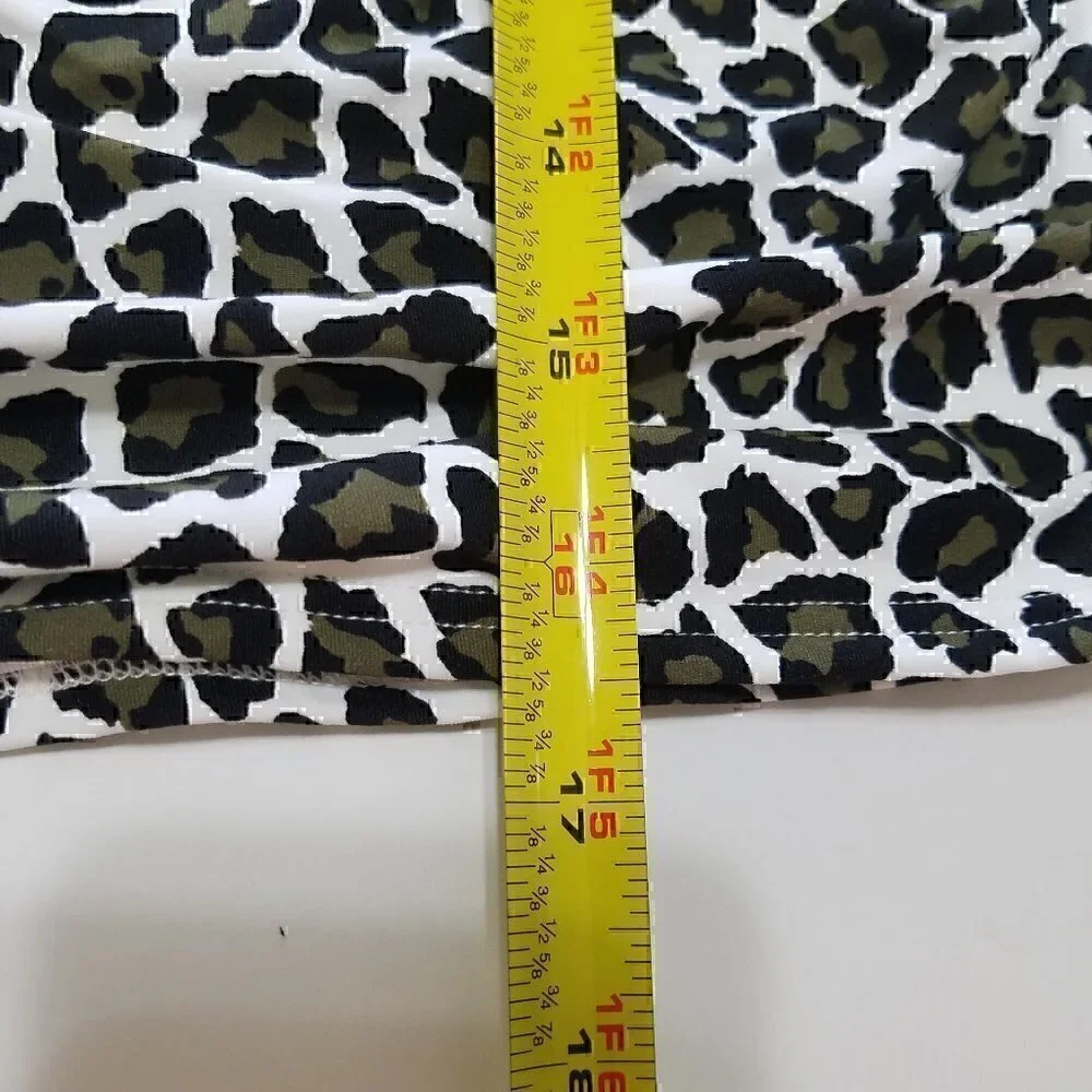 MICHAEL Michael Kors Swim Animal Print Tankini Size M